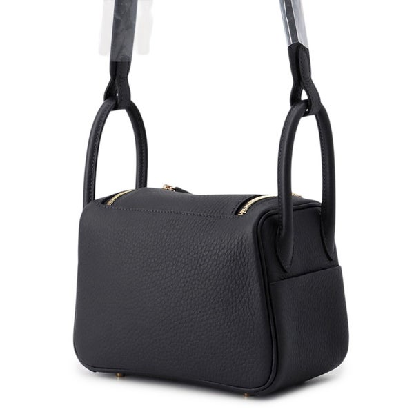 エルメス リンディ ミニ キャバン/ゴールド金具 トリヨンクレマンス K刻印 2wayショルダー