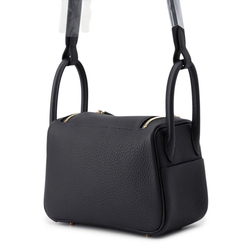 エルメス リンディ ミニ キャバン/ゴールド金具 トリヨンクレマンス K刻印 2wayショルダー