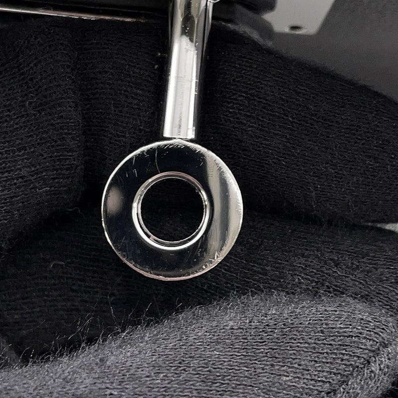 エルメス ケリーメッセンジャーPM ブラック/シルバー金具 エバーグレイン K刻印 HERMES メンズ 黒