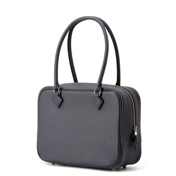 エルメス ハンドバッグ プリュム ミニ アルドワーズ/シルバー金具 シェブルミゾル K刻印 シェーブル