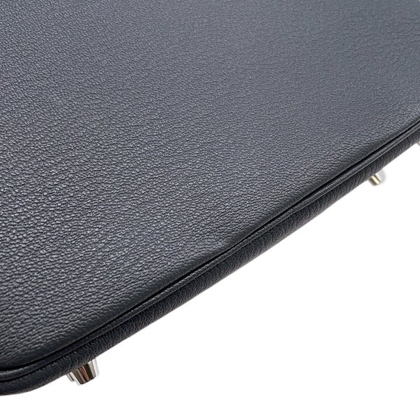 エルメス ハンドバッグ プリュム ミニ アルドワーズ/シルバー金具 シェブルミゾル K刻印 シェーブル