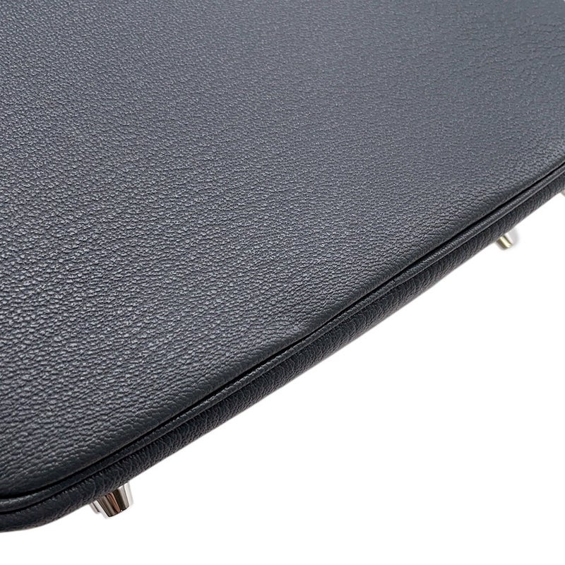 エルメス ハンドバッグ プリュム ミニ アルドワーズ/シルバー金具 シェブルミゾル K刻印 シェーブル