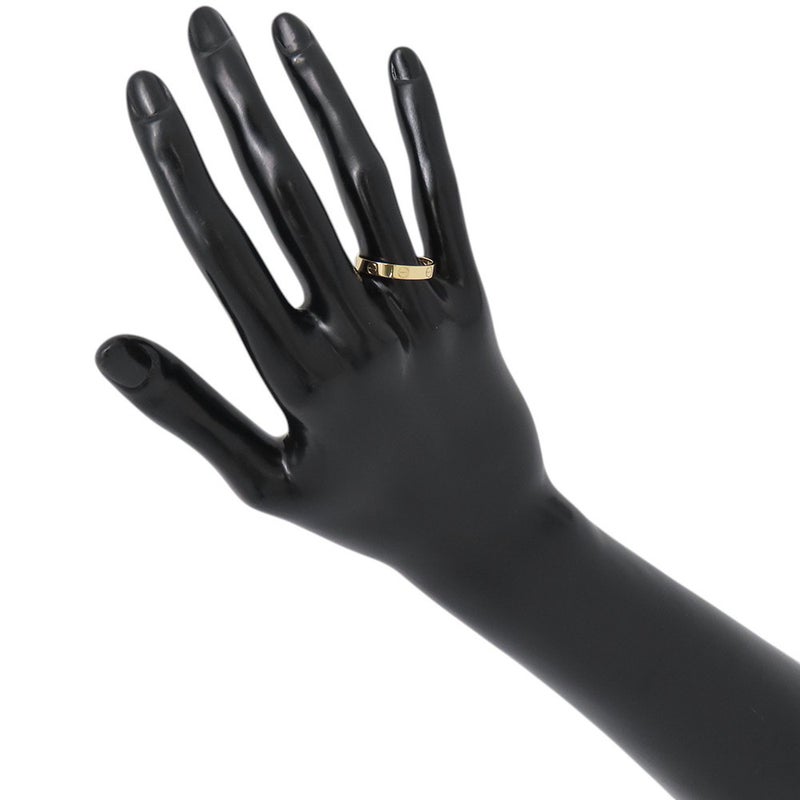 カルティエ リング ミニ ラブリング K18YGイエローゴールド スモールモデル SM リングサイズ59 B4085000 Cartier