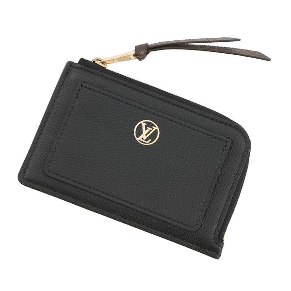ルイヴィトン カードケース モノグラム カーフレザー ポルト カルト・ロウキー M14550 LOUIS VUITTON 黒 ブラック 財布