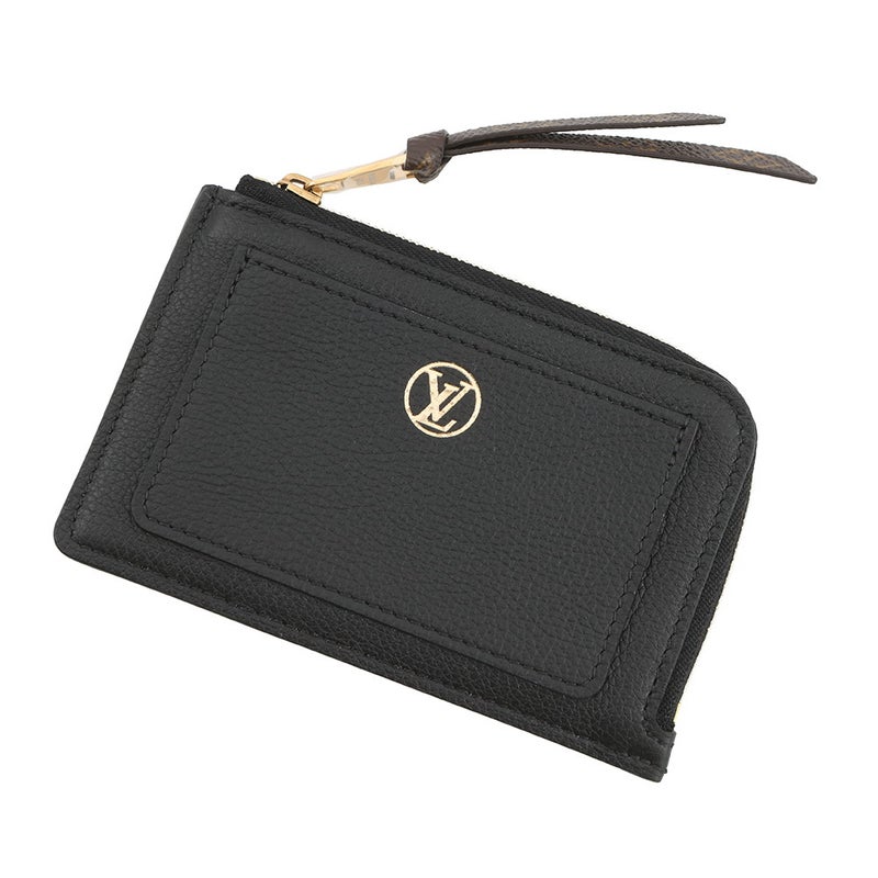 ルイヴィトン カードケース モノグラム カーフレザー ポルト カルト・ロウキー M14550 LOUIS VUITTON 黒 ブラック 財布