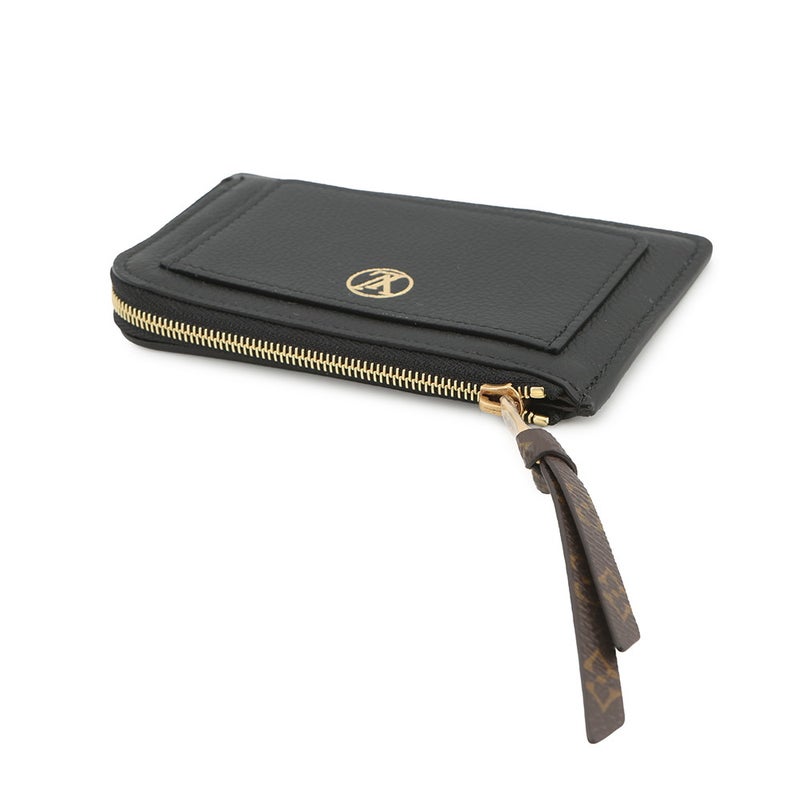 ルイヴィトン カードケース モノグラム カーフレザー ポルト カルト・ロウキー M14550 LOUIS VUITTON 黒 ブラック 財布