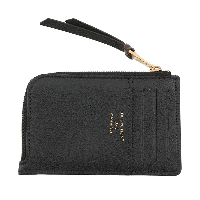 ルイヴィトン カードケース モノグラム カーフレザー ポルト カルト・ロウキー M14550 LOUIS VUITTON 黒 ブラック 財布