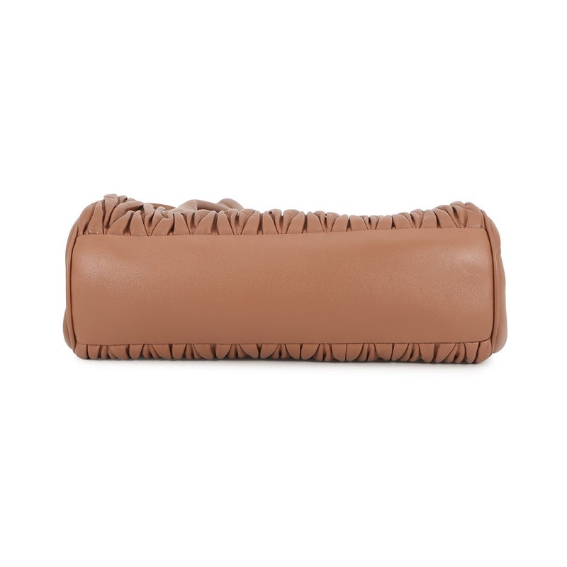 ミュウミュウ ショルダーバッグ マテラッセ レザー 5BD265 Miu Miu ブラウン