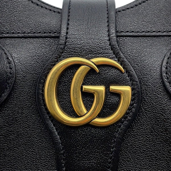 グッチ ハンドバッグ GG レザー 658450 GUCCI 2wayショルダーバッグ 黒