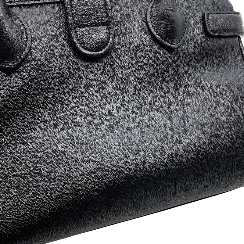 グッチ ハンドバッグ GG レザー 658450 GUCCI 2wayショルダーバッグ 黒