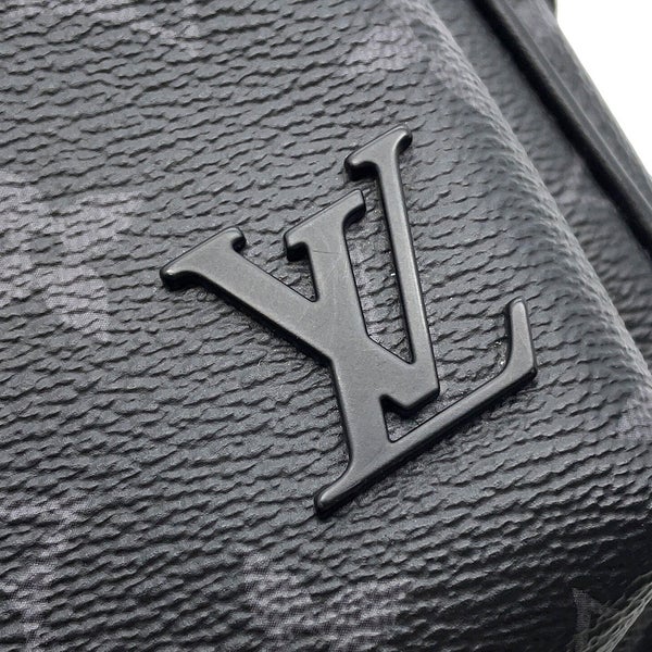 ルイヴィトン ボディバッグ モノグラム・エクリプス アヴェニュー・スリングバッグPM M47137 ブラック 黒