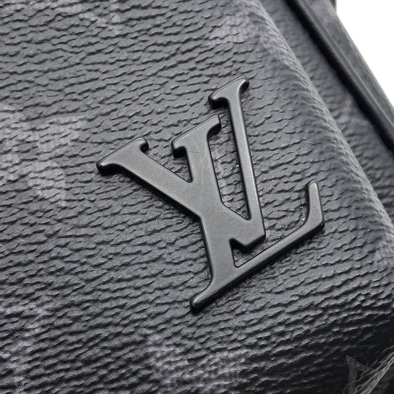 ルイヴィトン ボディバッグ モノグラム・エクリプス アヴェニュー・スリングバッグPM M47137 ブラック 黒