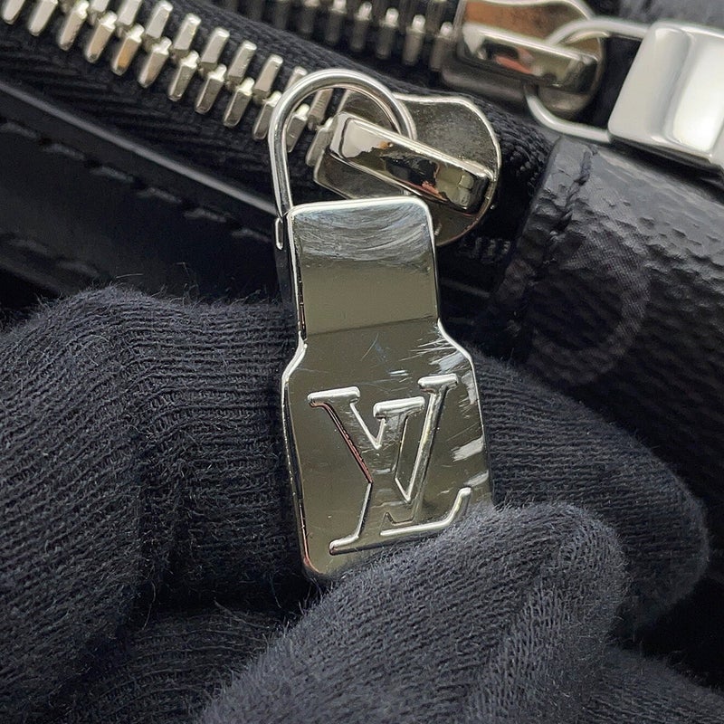 ルイヴィトン ボディバッグ モノグラム・エクリプス アヴェニュー・スリングバッグPM M47137 ブラック 黒