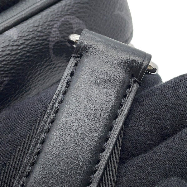 ルイヴィトン ボディバッグ モノグラム・エクリプス アヴェニュー・スリングバッグPM M47137 ブラック 黒