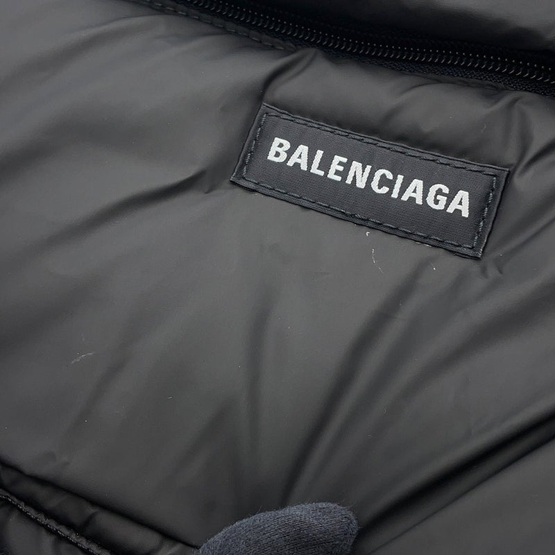 バレンシアガ リュック ロゴ ナイロン 503221 BALENCIAGA リュックサック メンズ 黒