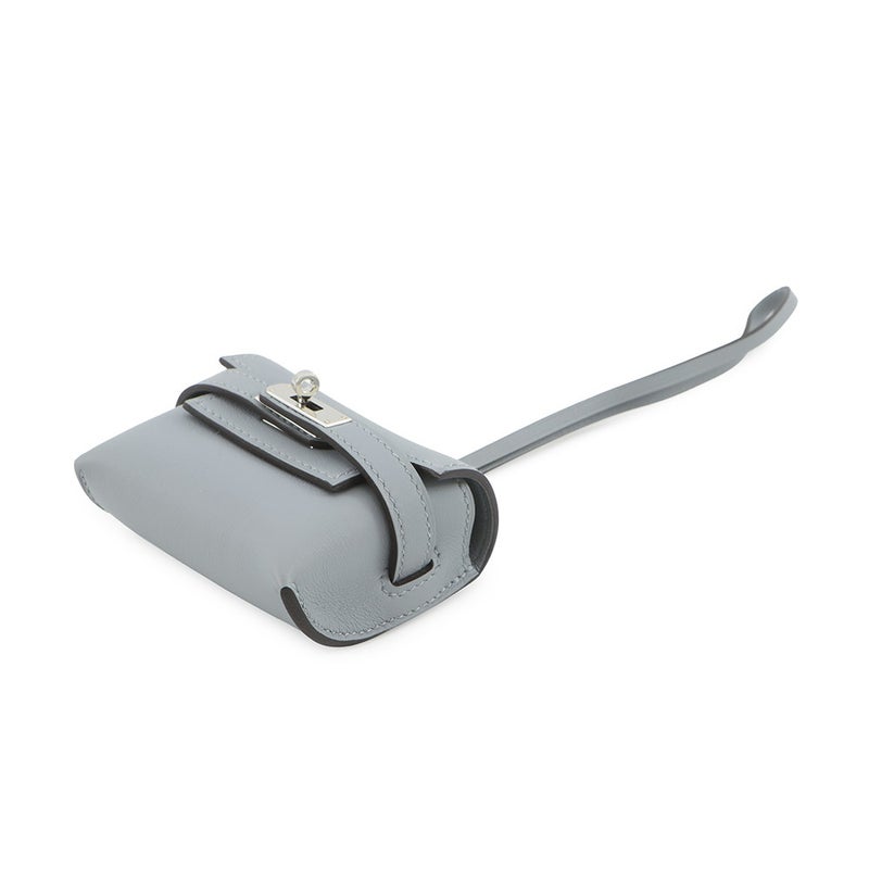 エルメス バッグチャーム ケリー フェスティバル グリパンタン/シルバー金具 スイフト K刻印