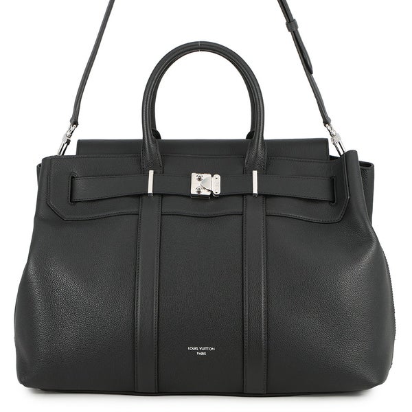 ルイヴィトン トートバッグ カーフレザー ジョルジュ・トートGM M23155 LOUIS VUITTON バッグ ブラック 黒 メンズ