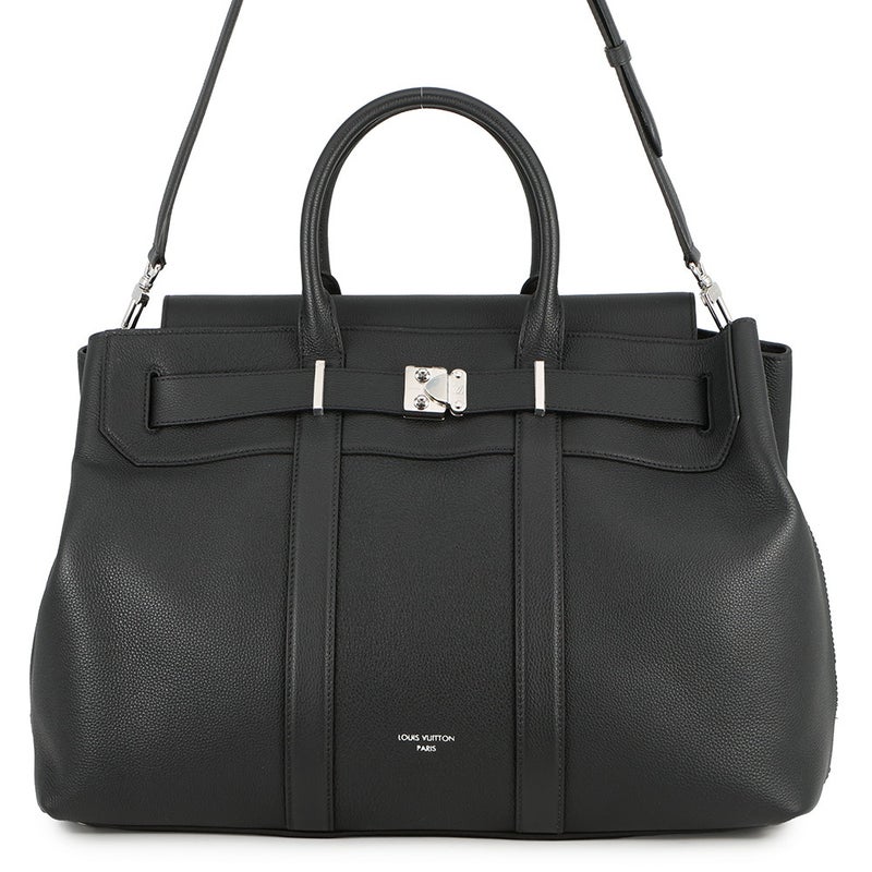 ルイヴィトン トートバッグ カーフレザー ジョルジュ・トートGM M23155 LOUIS VUITTON バッグ ブラック 黒 メンズ