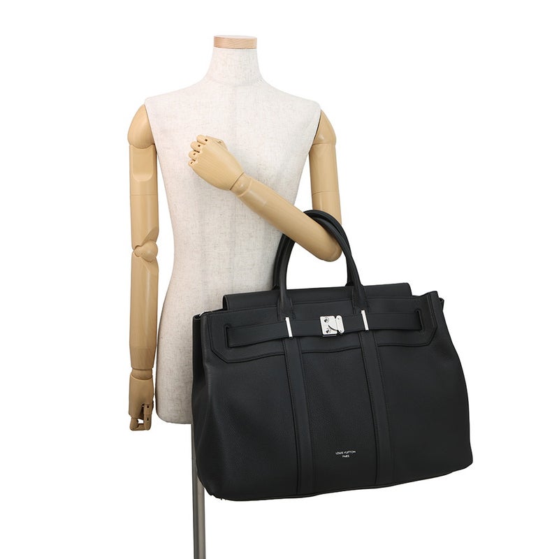 ルイヴィトン トートバッグ カーフレザー ジョルジュ・トートGM M23155 LOUIS VUITTON バッグ ブラック 黒 メンズ