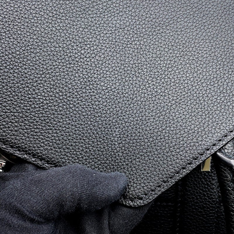 ルイヴィトン トートバッグ カーフレザー ジョルジュ・トートGM M23155 LOUIS VUITTON バッグ ブラック 黒 メンズ