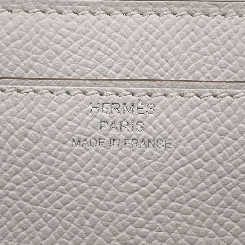 エルメス 長財布 コンスタンス トゥーゴー ロング グリスペール/シルバー金具 エプソン B刻印 財布