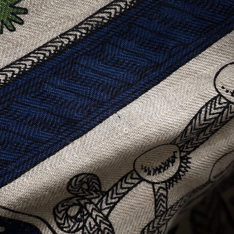 エルメス ストール カレ140 カレジェアン ズアヴとドラゴン・バンダナ Zouaves et Dragons Bandana HERMES 2023年秋冬