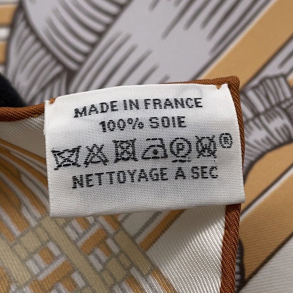 エルメス スカーフ カレ90 マサン マサン MASAN&MASAN HERMES シルクスカーフ 2021年秋冬