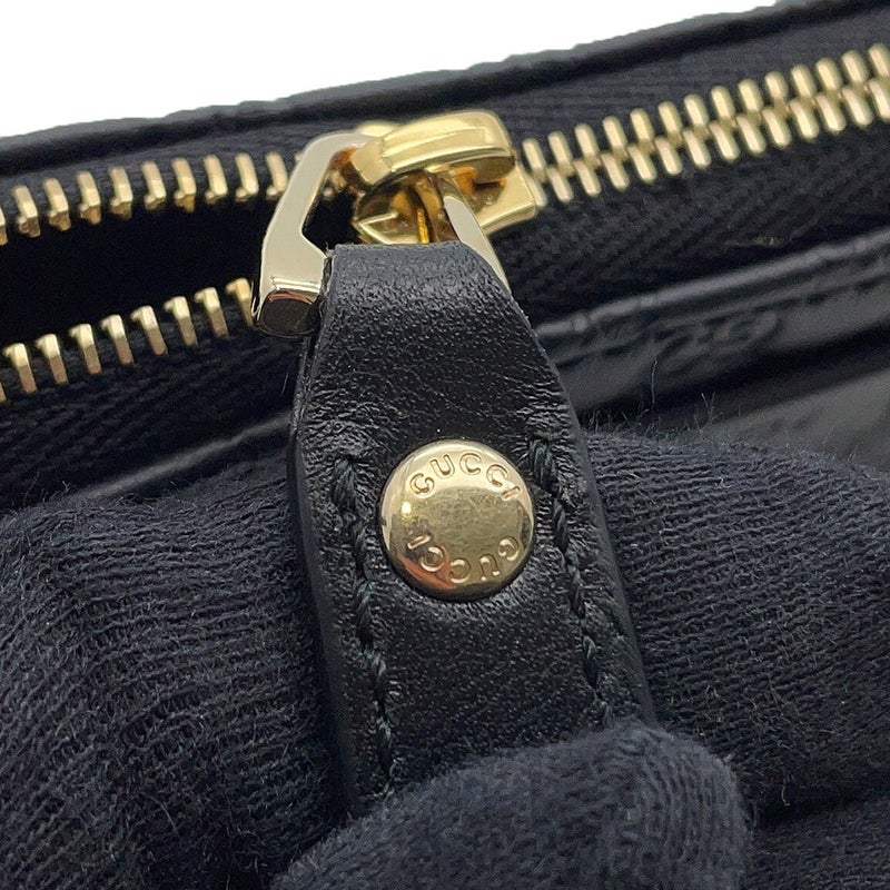 グッチ キーケース マイクログッチシマ レザー 544248 GUCCI コインケース 黒 アウトレット品