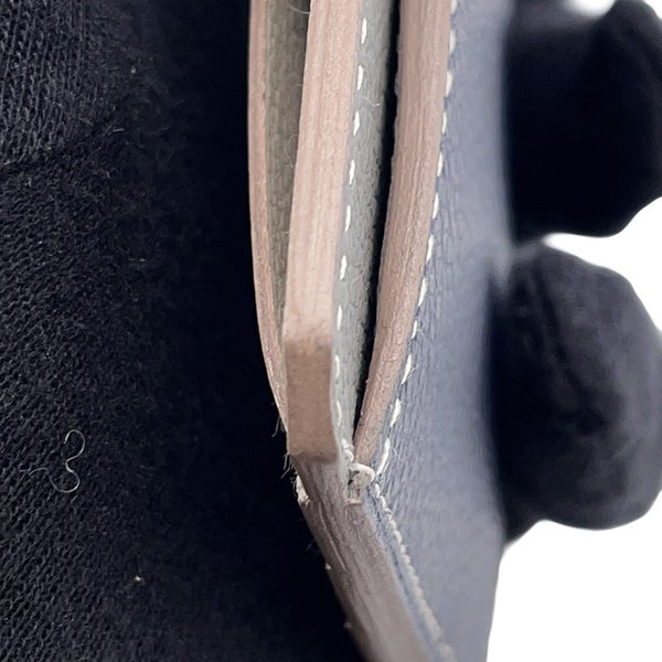 エルメス カードケース シティ 8CC グリメイヤー/べトン/ブルーニュイ エバーカラー U刻印