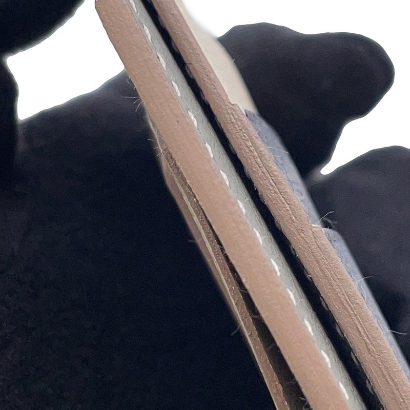 エルメス カードケース シティ 8CC グリメイヤー/べトン/ブルーニュイ エバーカラー U刻印