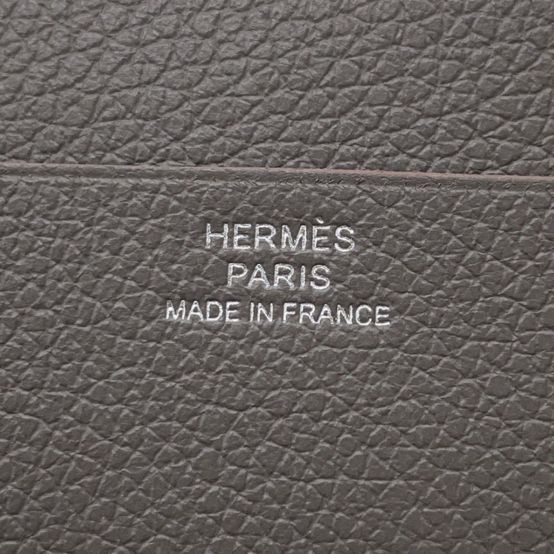 エルメス カードケース シティ 8CC グリメイヤー/べトン/ブルーニュイ エバーカラー U刻印