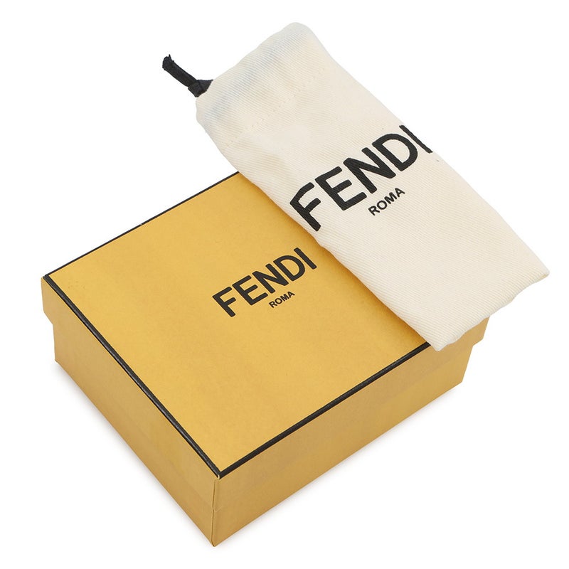 フェンディ コインケース がま口 ニット コットン 8M0454 FENDI コインケース