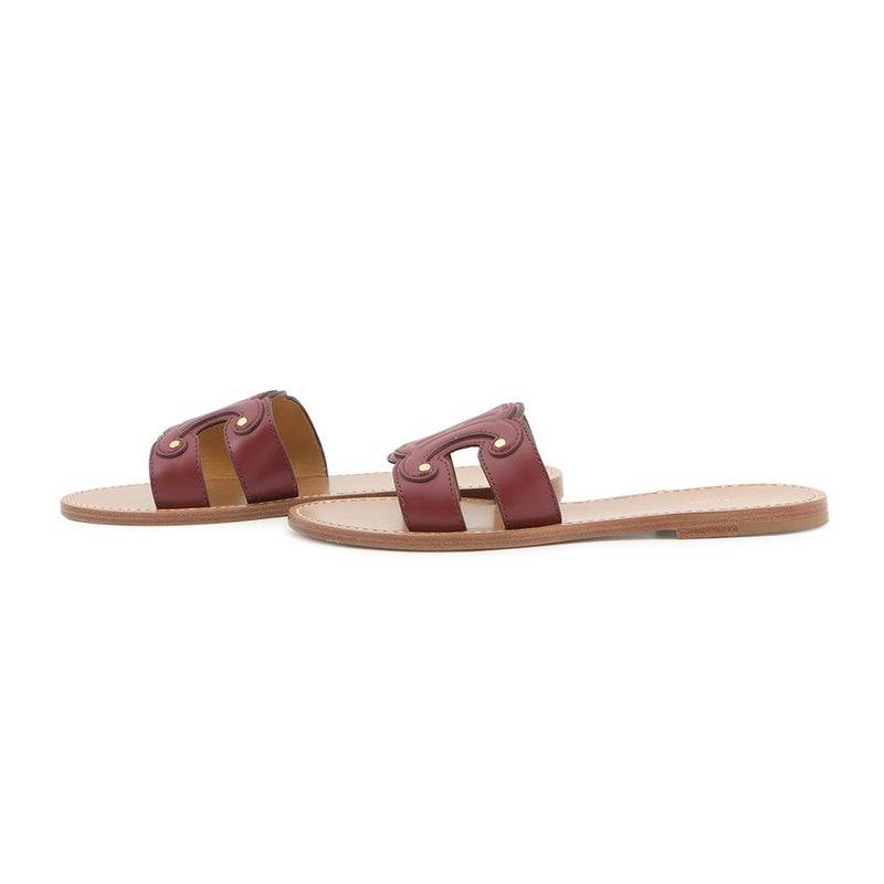 セリーヌ サンダルトリオンフ レザー レディースサイズ38 CELINE 靴 サンダル