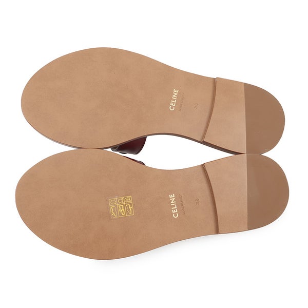 セリーヌ サンダルトリオンフ レザー レディースサイズ38 CELINE 靴 サンダル