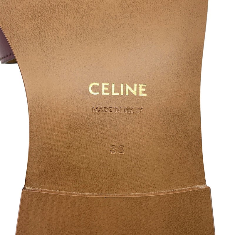 セリーヌ サンダルトリオンフ レザー レディースサイズ38 CELINE 靴 サンダル