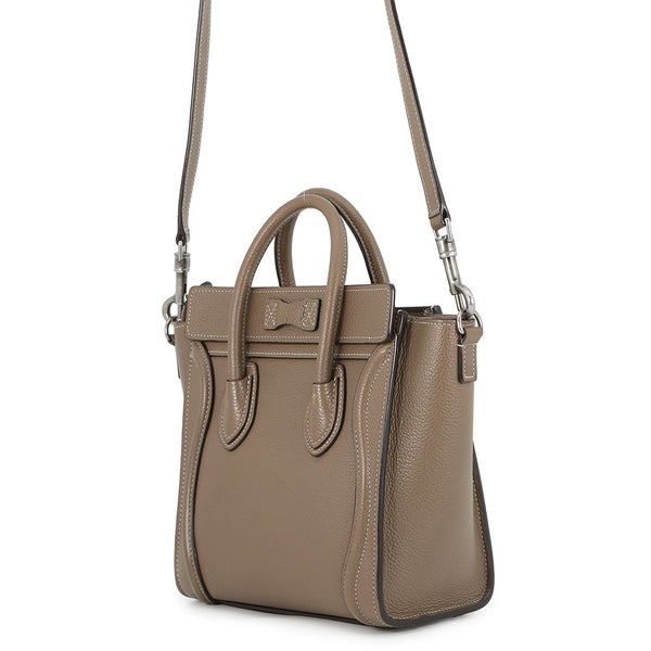 セリーヌ ハンドバッグ ラゲージ ナノショッパー レザー 189243DRU.09SO CELINE バッグ 2wayショルダーバッグ