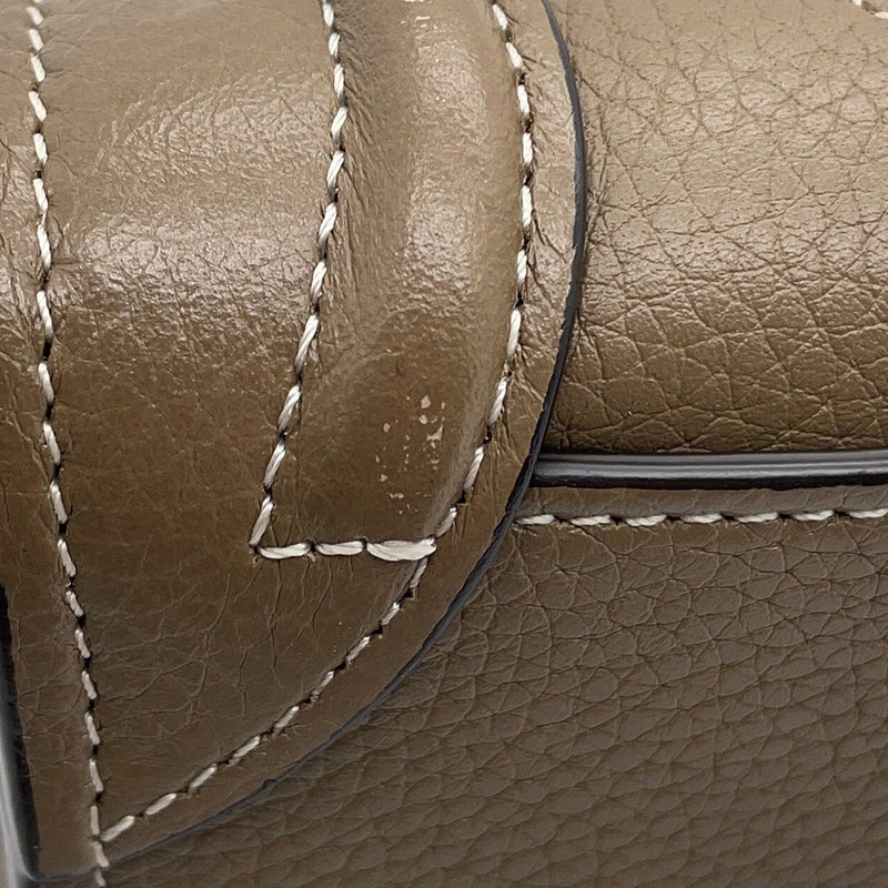 セリーヌ ハンドバッグ ラゲージ ナノショッパー レザー 189243DRU.09SO CELINE バッグ 2wayショルダーバッグ