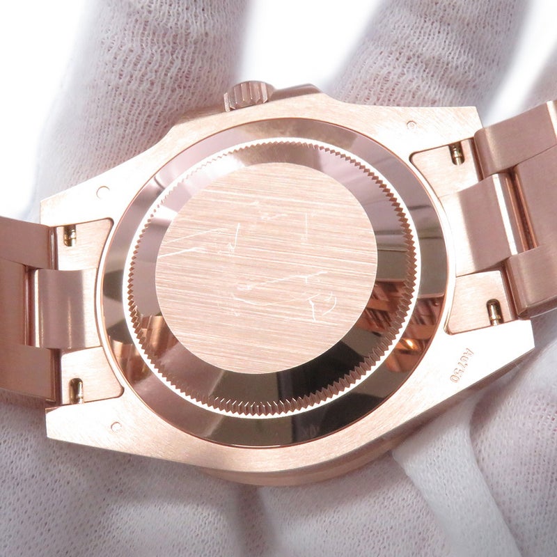 ロレックス GMTマスター2 デイト K18PG エバーローズゴールド 126715CHNR ROLEX 腕時計 黒文字盤