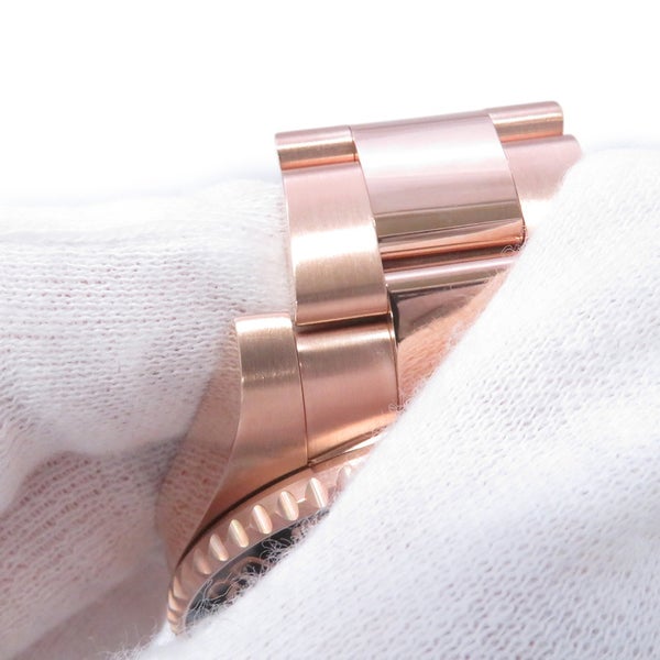 ロレックス GMTマスター2 デイト K18PG エバーローズゴールド 126715CHNR ROLEX 腕時計 黒文字盤