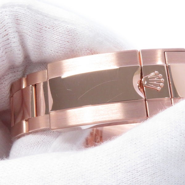 ロレックス GMTマスター2 デイト K18PG エバーローズゴールド 126715CHNR ROLEX 腕時計 黒文字盤