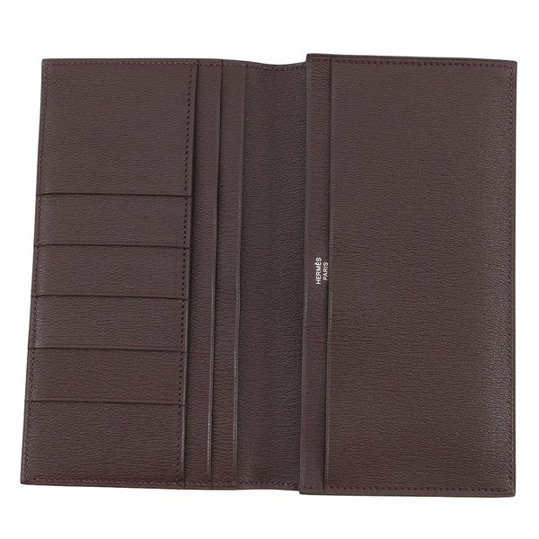 エルメス 長財布 MC2 フレミング ハバナ  アリゲーターマット K刻印 HERMES 財布 メンズ