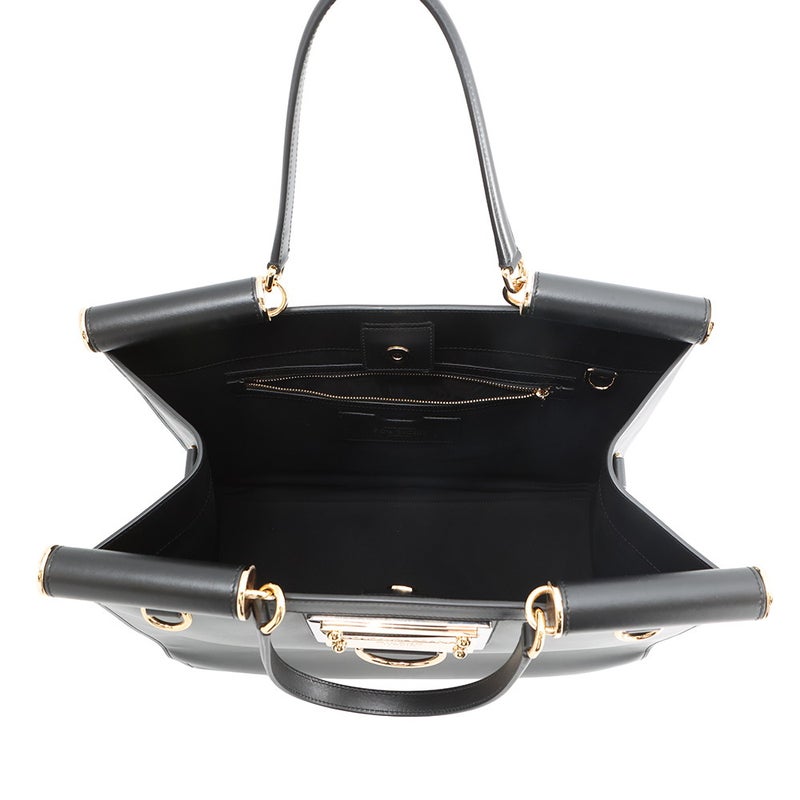 ドルチェ&ガッバーナ トートバッグ シシリー レザー BB7016AW57618099 DOLCE&GABBANA 黒 2way