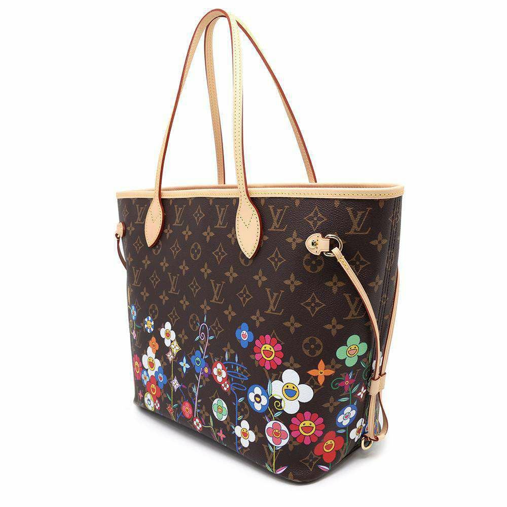 ルイヴィトン トートバッグ モノグラム LV × TM ネヴァーフルMM ポーチ
