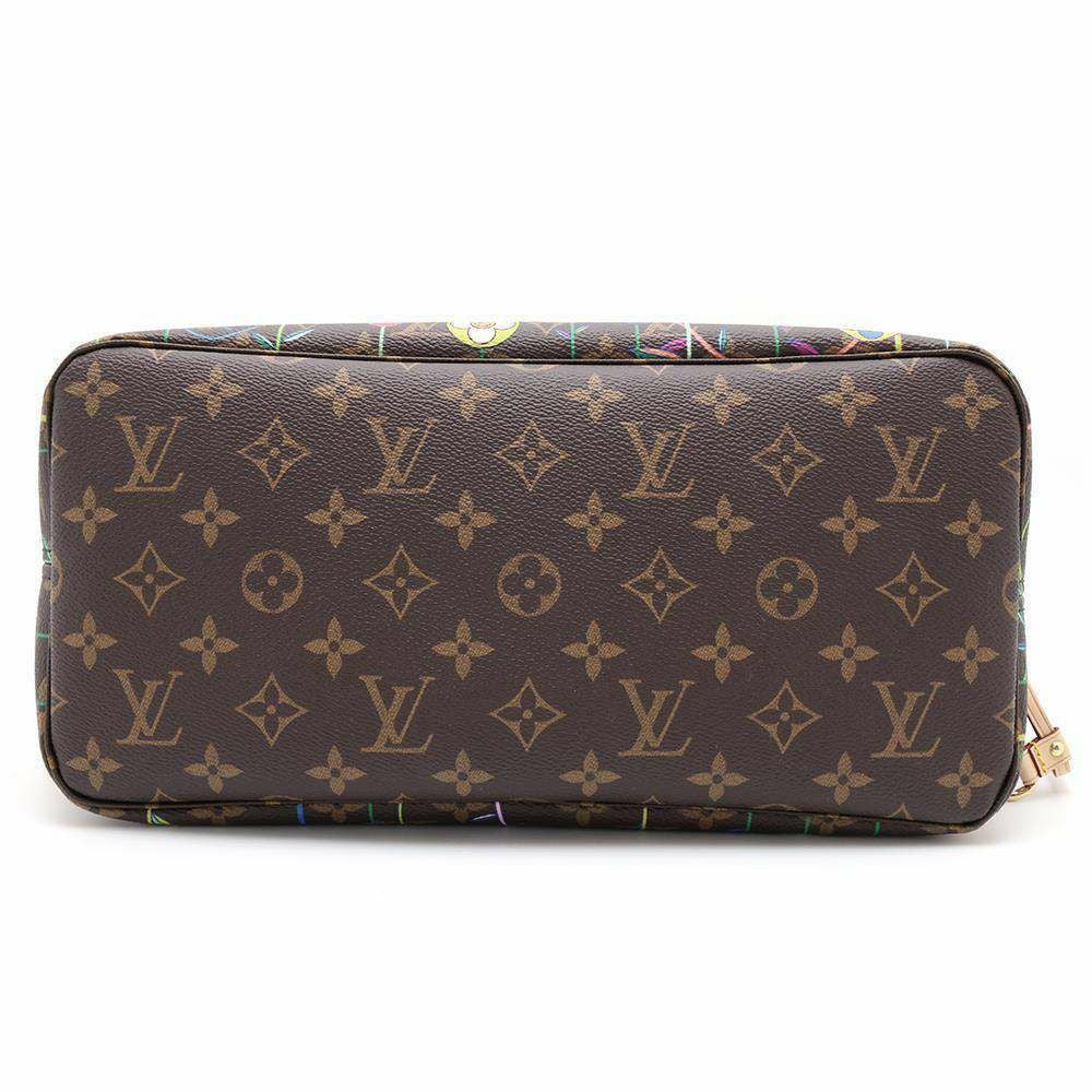 ルイヴィトン トートバッグ モノグラム LV × TM ネヴァーフルMM ポーチ