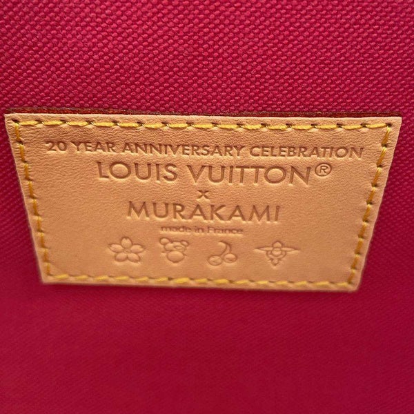 ルイヴィトン トートバッグ モノグラム LV × TM ネヴァーフルMM ポーチ付き M13271 LOUIS VUITTON 村上隆 コラボ