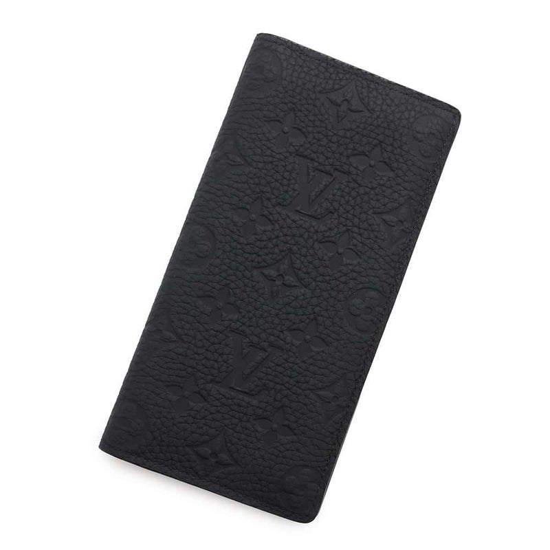 ルイヴィトン 長財布 モノグラム・トリヨン ポルトフォイユ・ブラザ M69038 LOUIS VUITTON 財布 黒 ブラック