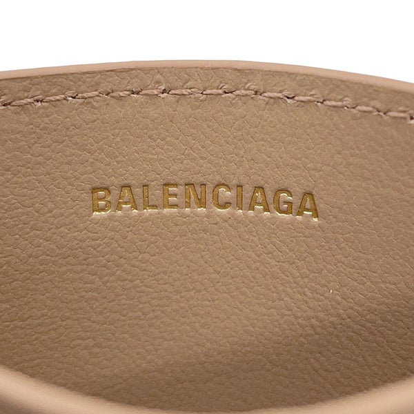 バレンシアガ カードケース CASH2.0 カーフレザー 810899 BALENCIAGA ベージュ