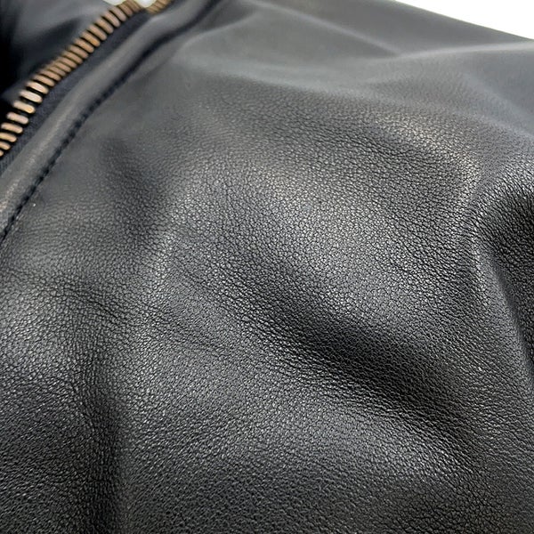 バレンシアガ ジャケット ボンバージャケット レディースサイズS 808911 BALENCIAGA 黒 アウター