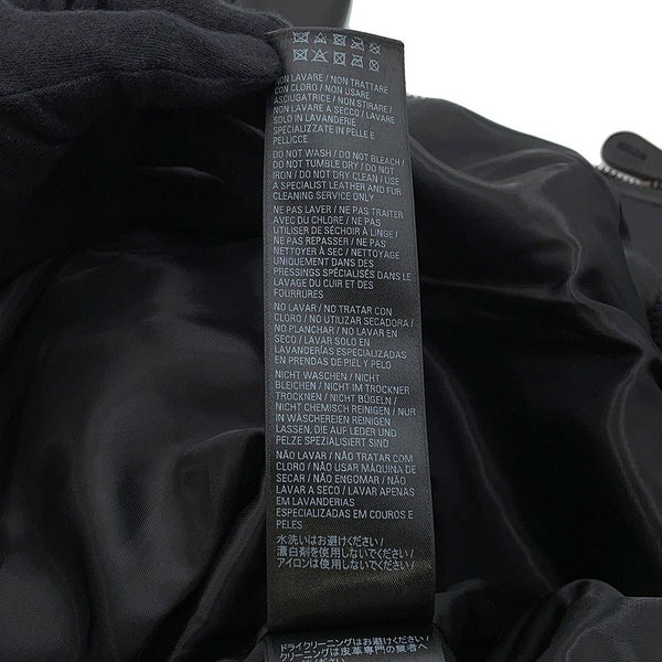 バレンシアガ ジャケット ボンバージャケット レディースサイズS 808911 BALENCIAGA 黒 アウター