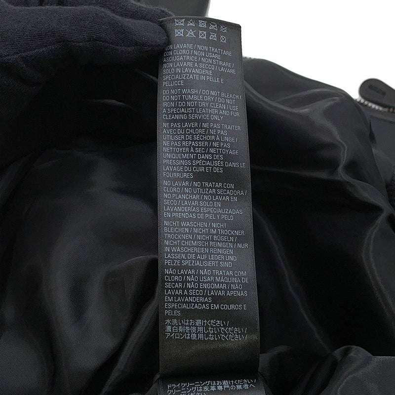 バレンシアガ ジャケット ボンバージャケット レディースサイズS 808911 BALENCIAGA 黒 アウター